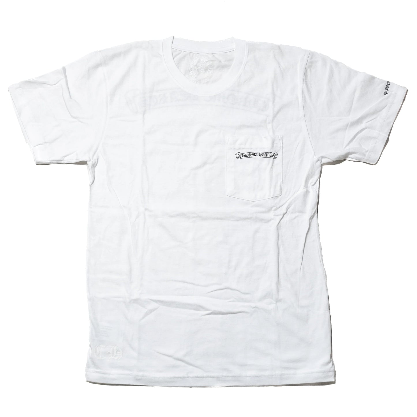 Chrome Hearts Scroll Logo T-Shirt White