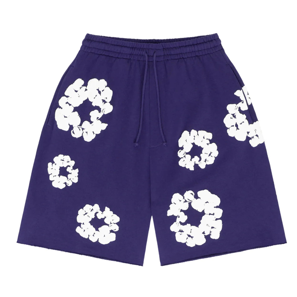 Denim Tears The Cotton Wreath Shorts Purple