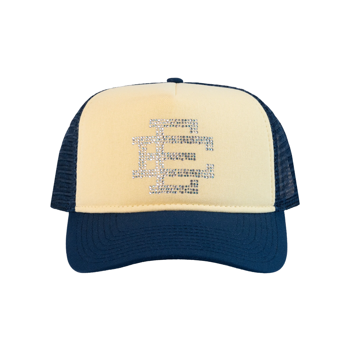 Eric Emanuel EE Swarovski Trucker Hat Navy
