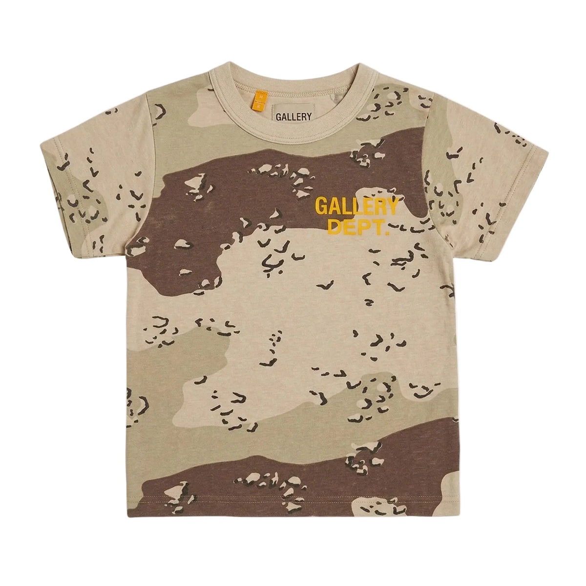 Gallery Dept. Kids GD Logo Tee Chocolate Chip Camo