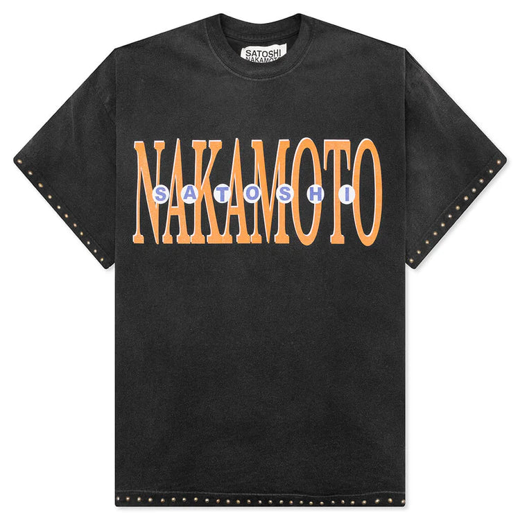 Satoshi Nakamoto Gameshow Studded Tee