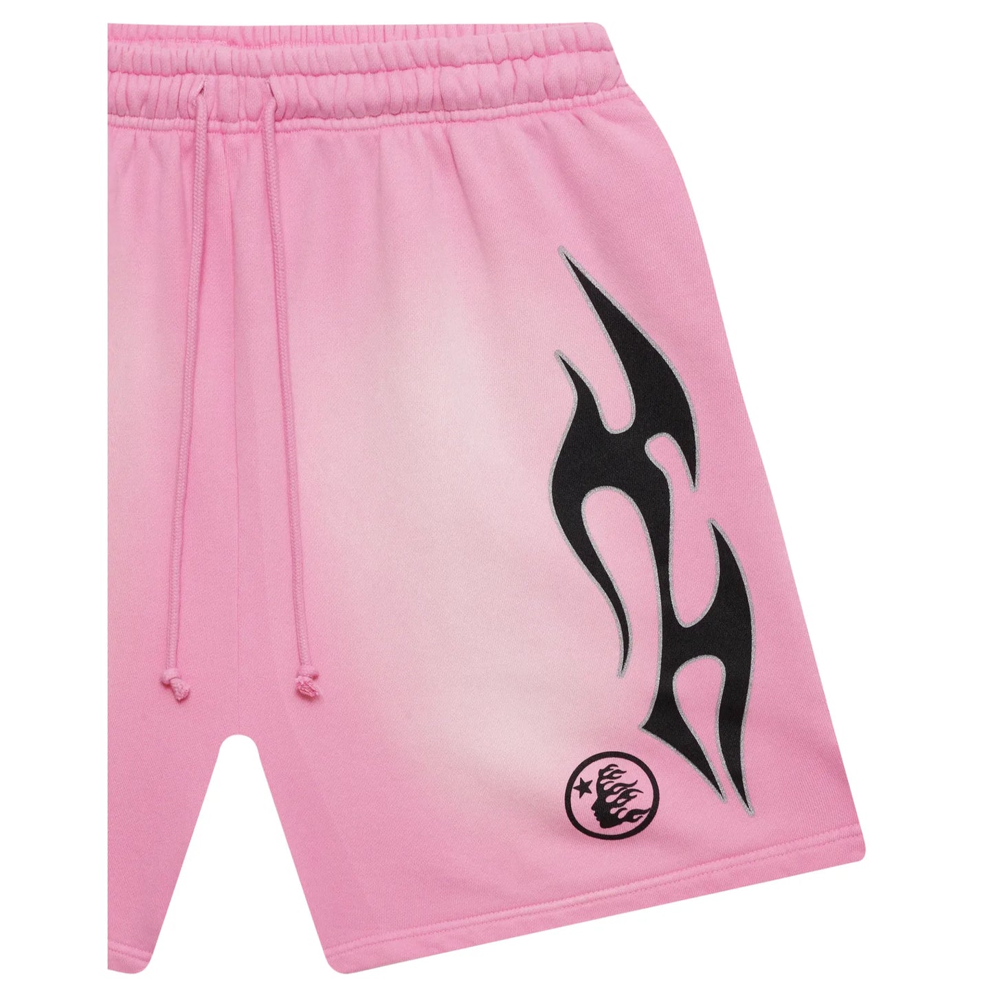 Hellstar Sports Flame Shorts Pink
