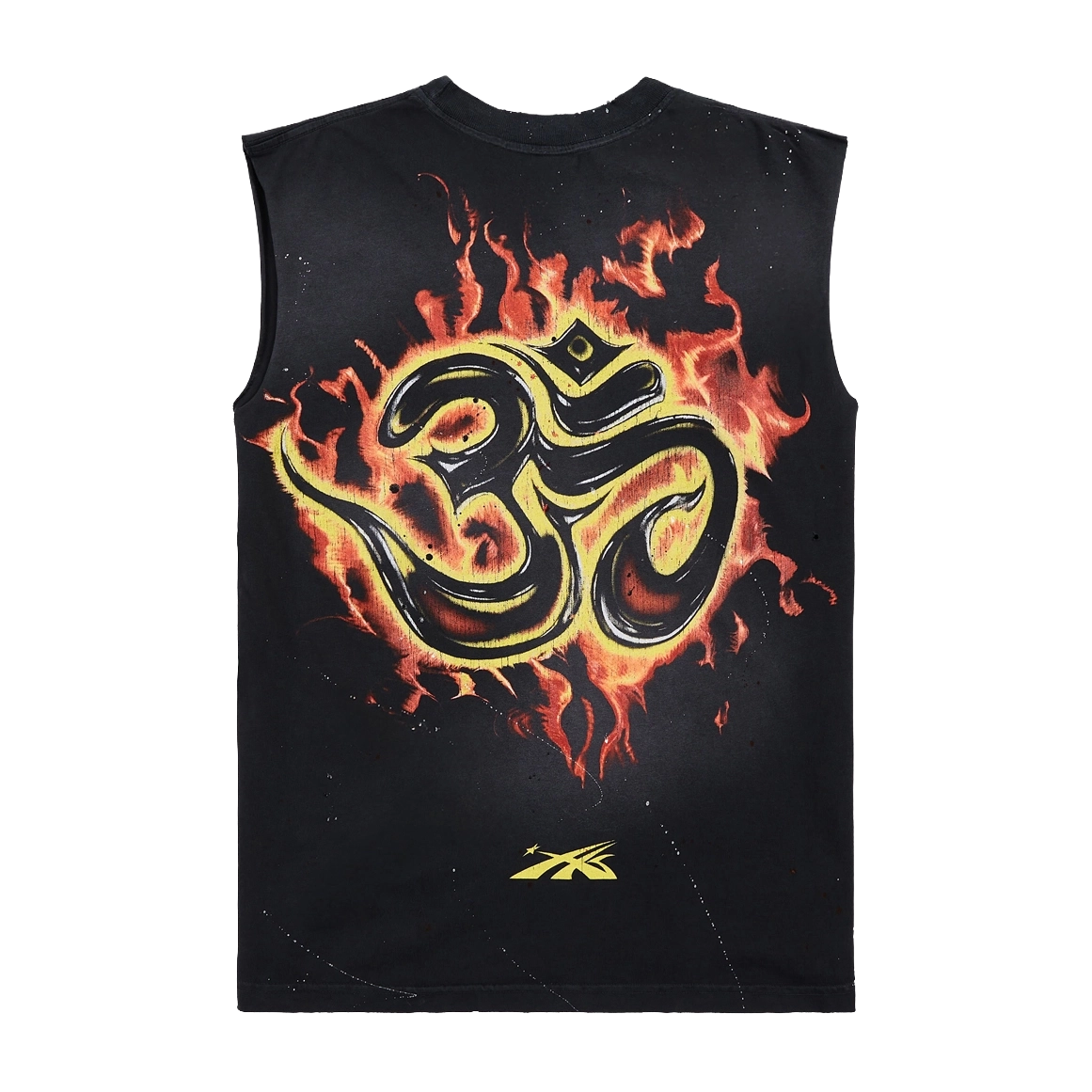 Hellstar Inner Peace Skeleton Sleeveless T-Shirt Black