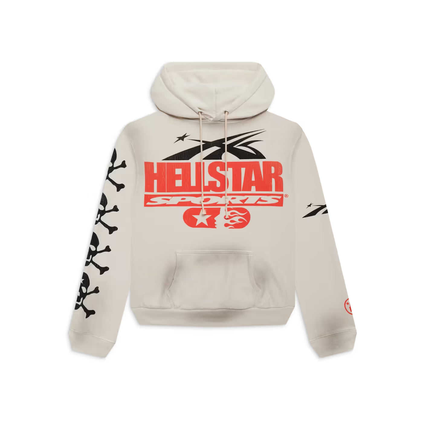 Hellstar If You Don't Like Us Beat Us Hoodie White