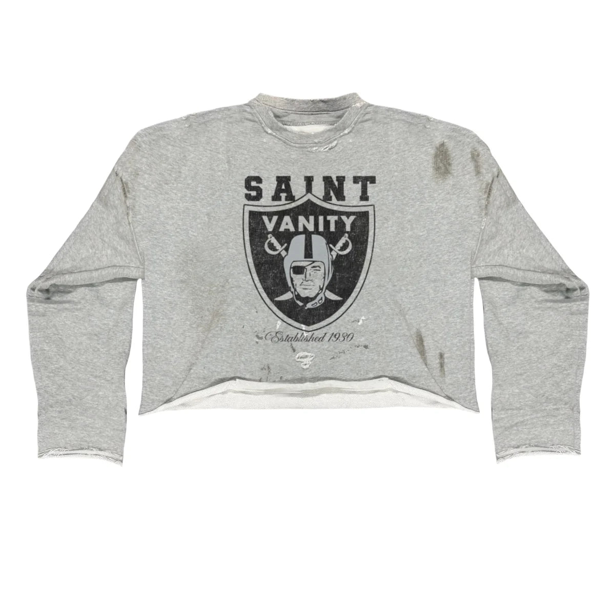 Saint Vanity SV Oakland Crewneck Grey