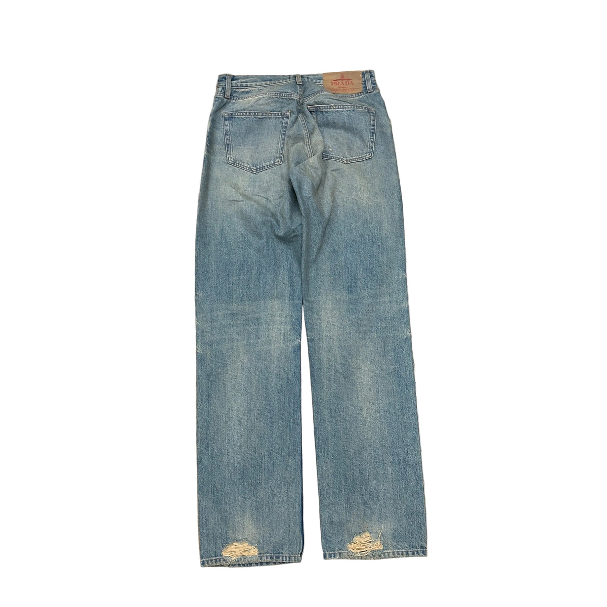 Prada Washed Denim Jeans