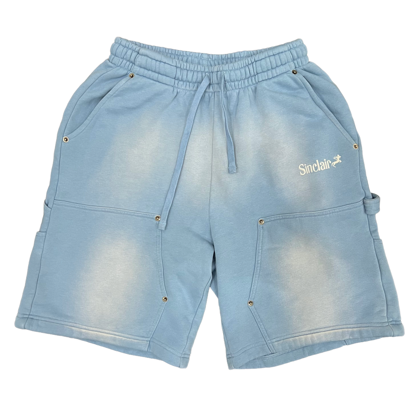 Sinclair Venice Carpenter Beach Shorts Light Blue