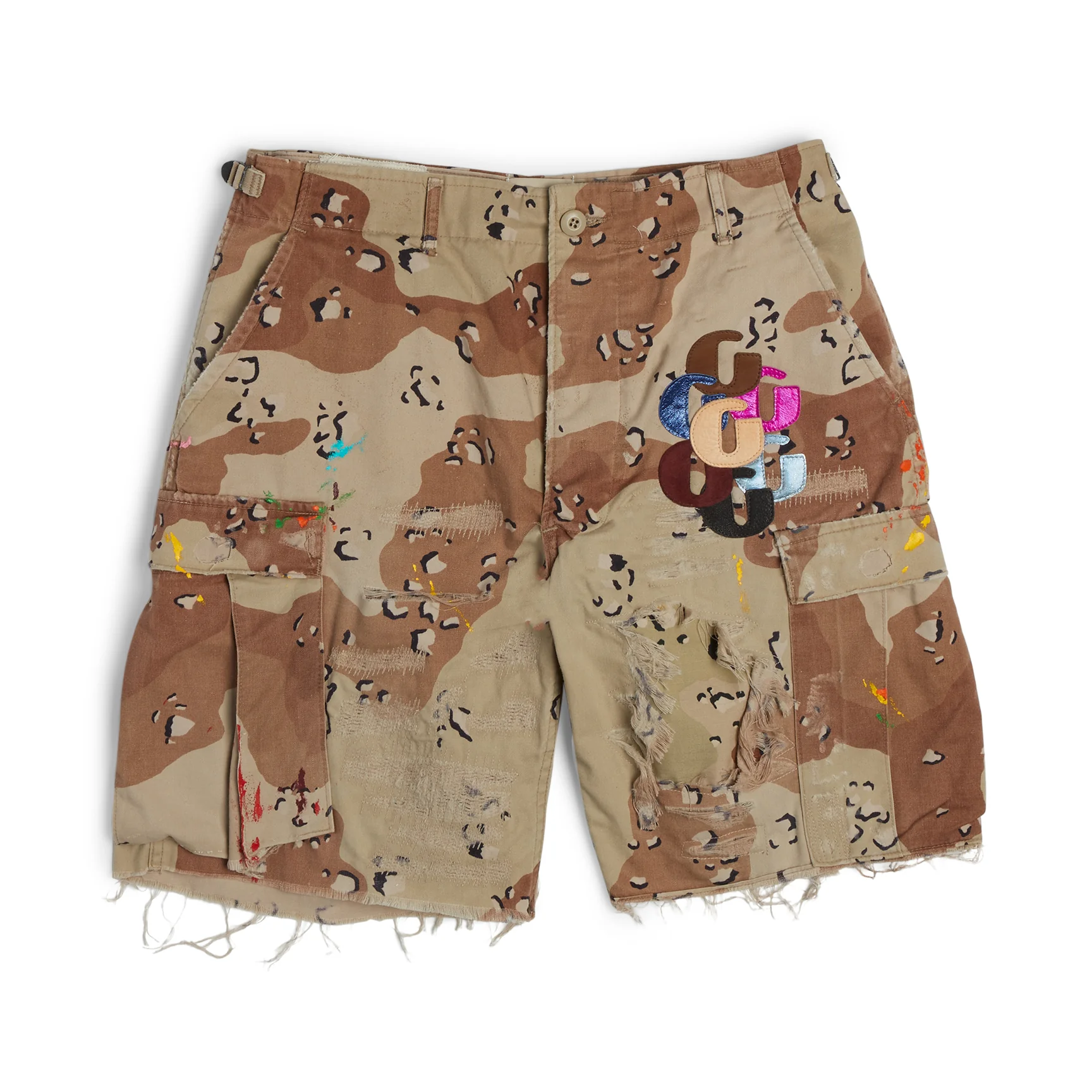 Gallery Dept. G Patch Chocolate Chip Camo Cargo Shorts – Endless