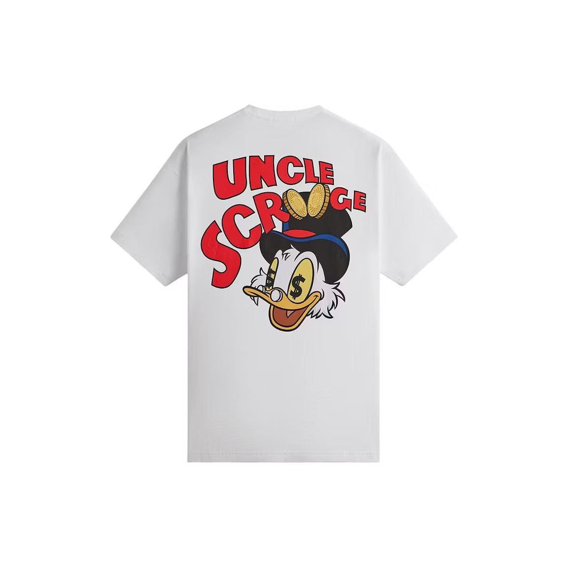 Kith Disney Donald Duck Scrooge Coins Tee White