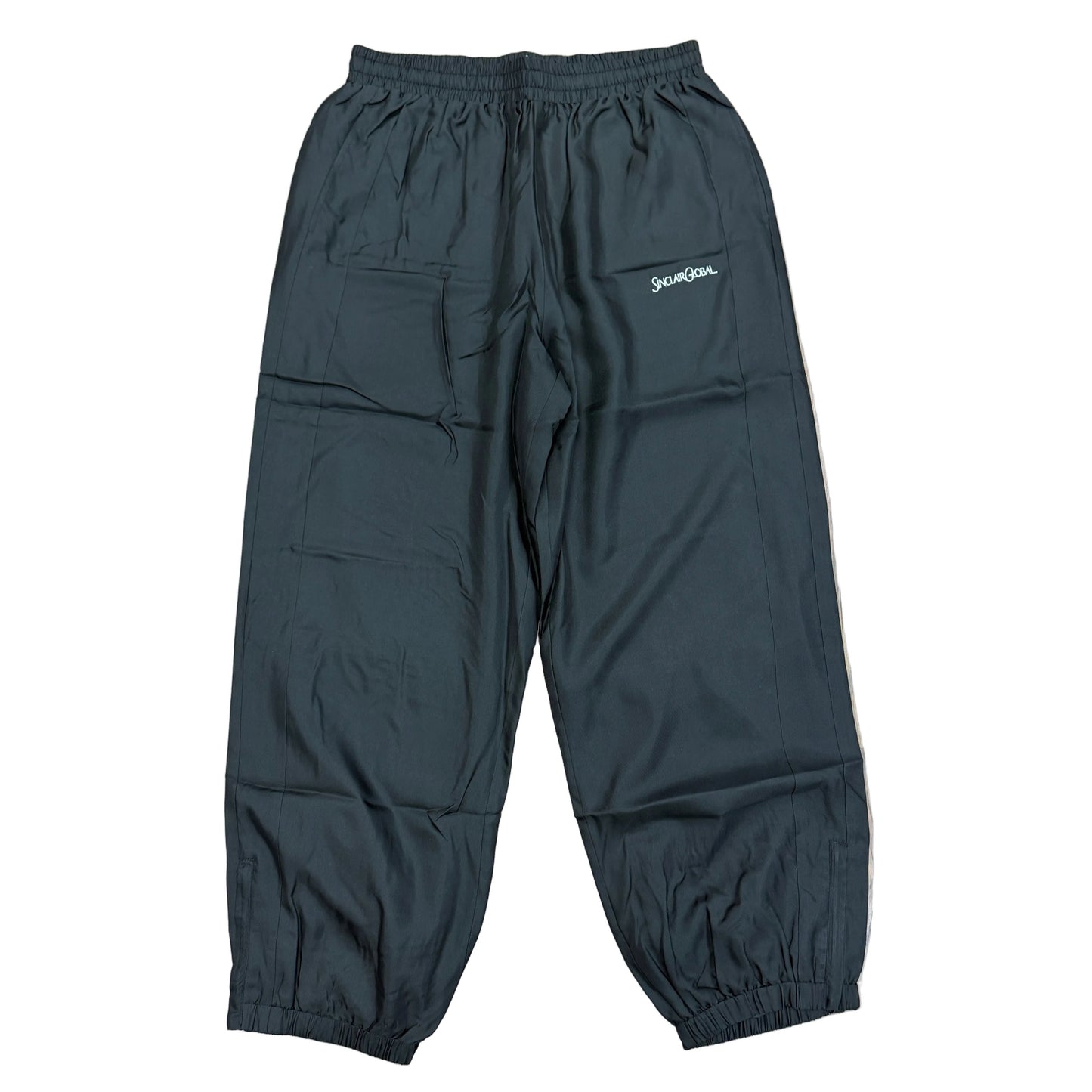 Sinclair Silk Track Pants Black