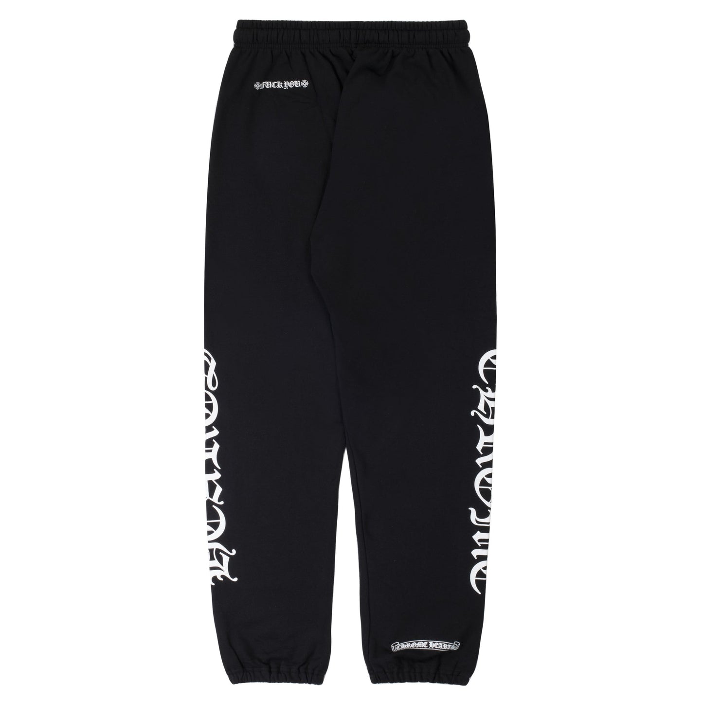 Chrome Hearts Horseshoe F**k You Sweatpants Black