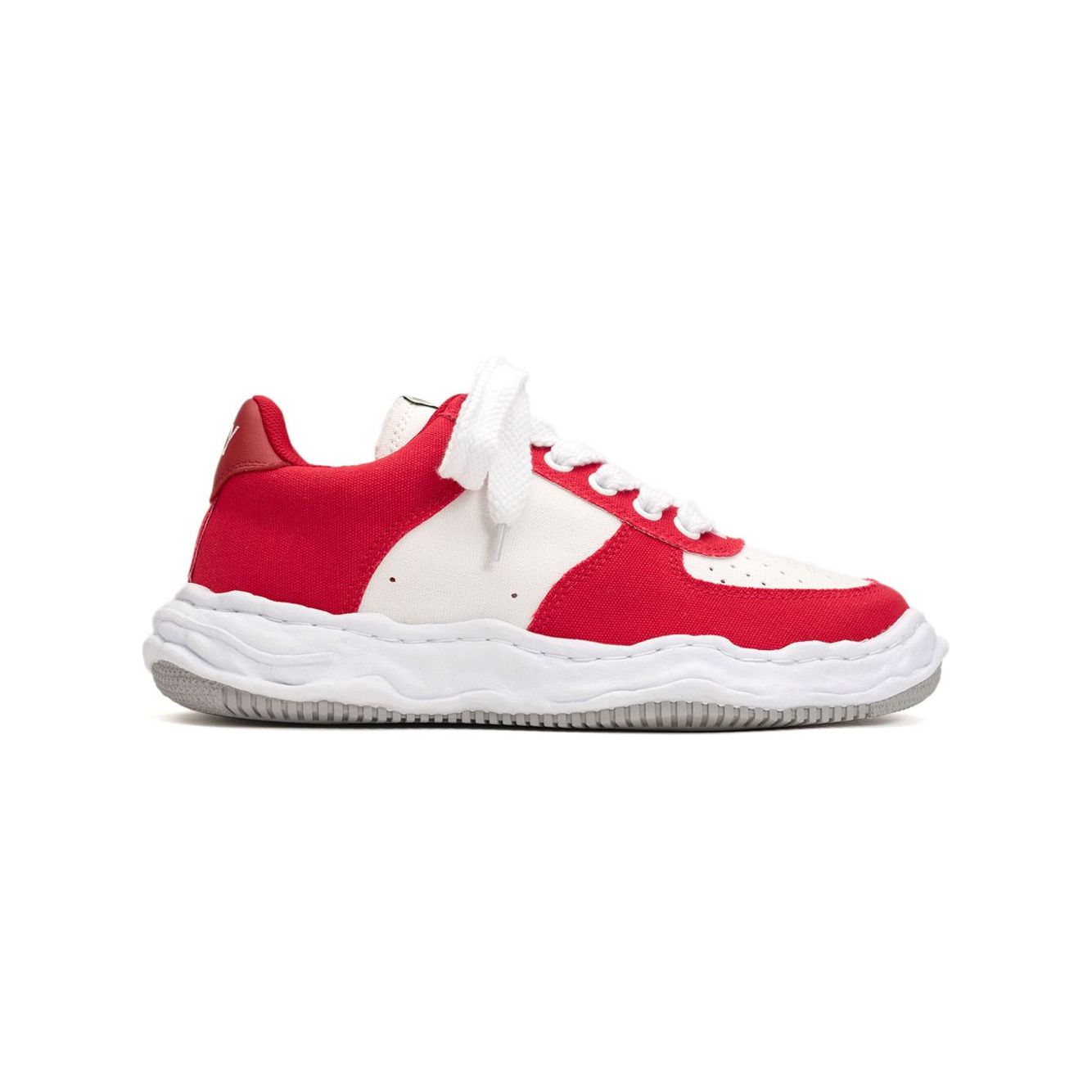 Maison Mihara Yasuhiro Wayne OG Sole Canvas Low Red/White
