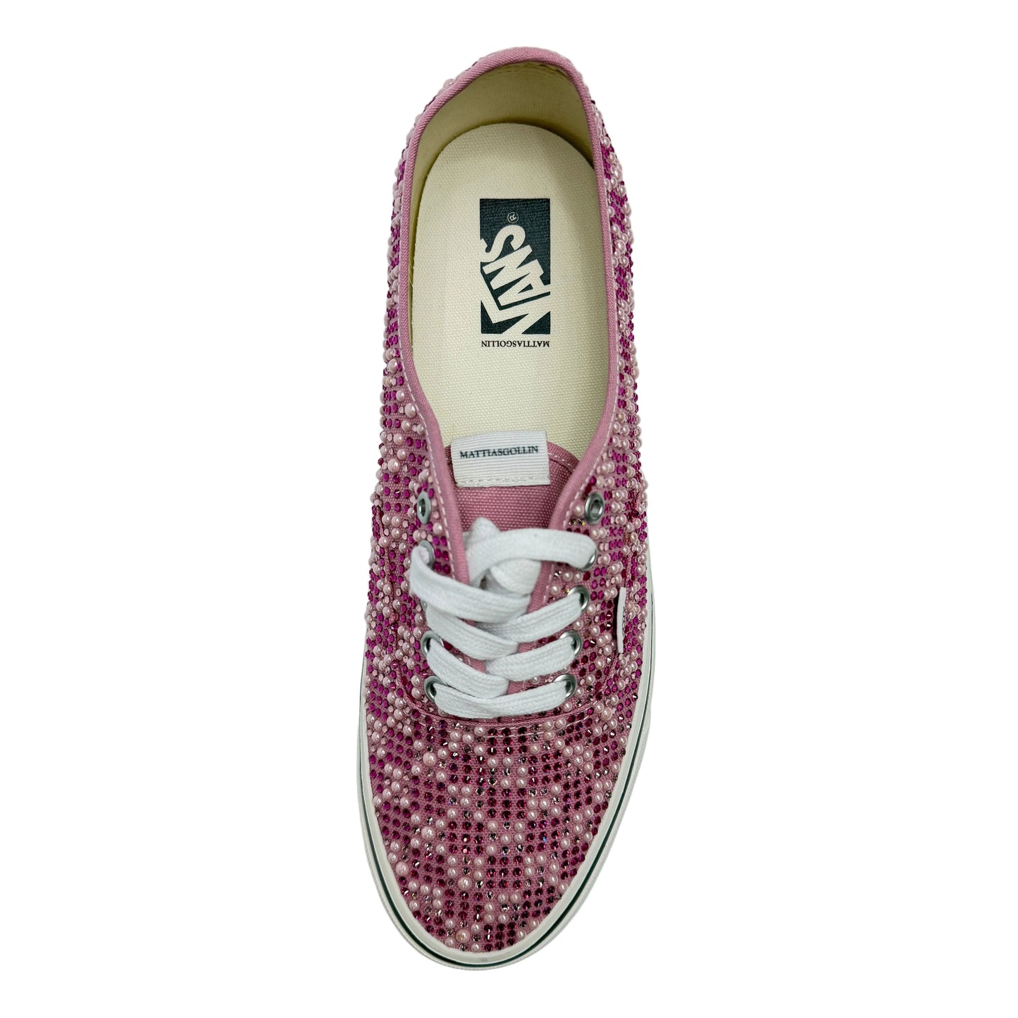 Vans x Mattias Gollin x Antonio Pulvirenti Authentic LX Autentiche Checkerboard Pink White (Friends & Family)