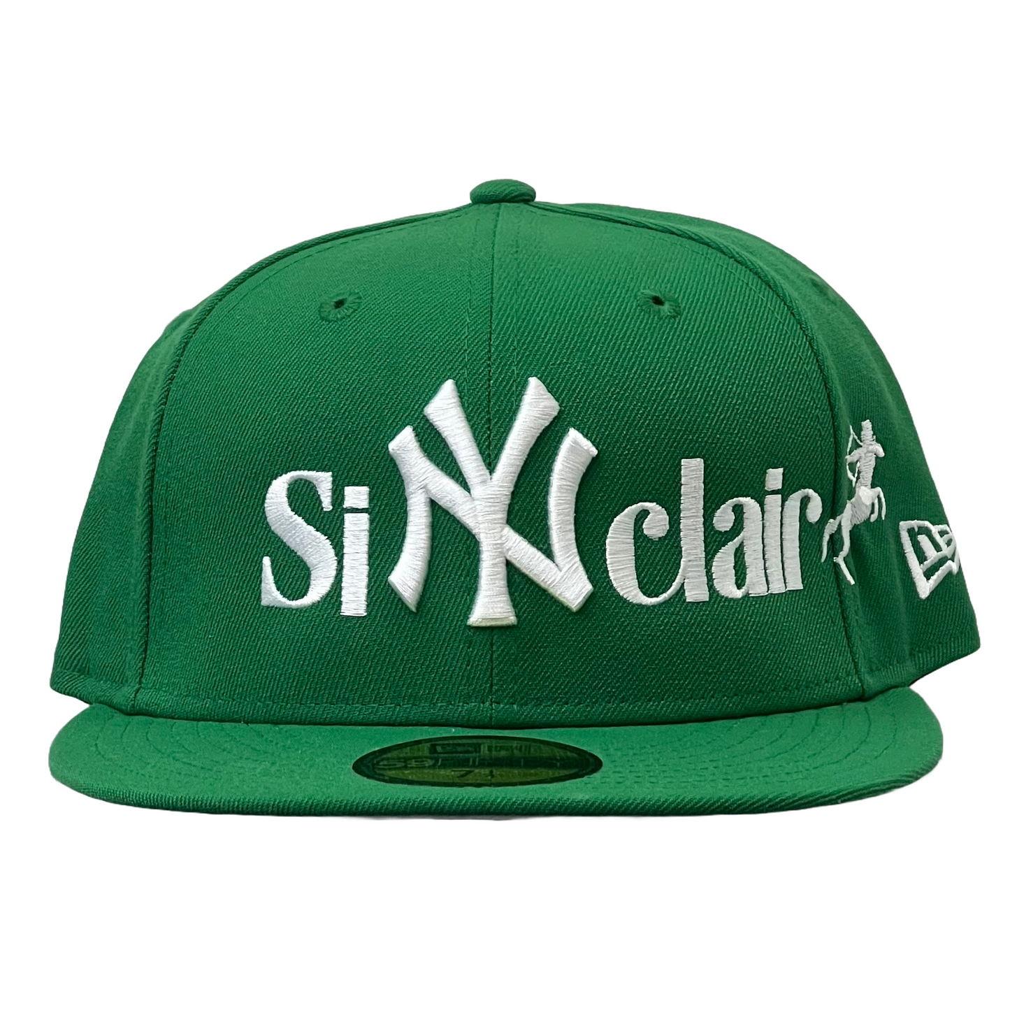 Sinclair New Era New York Yankees Fitted Hat Green