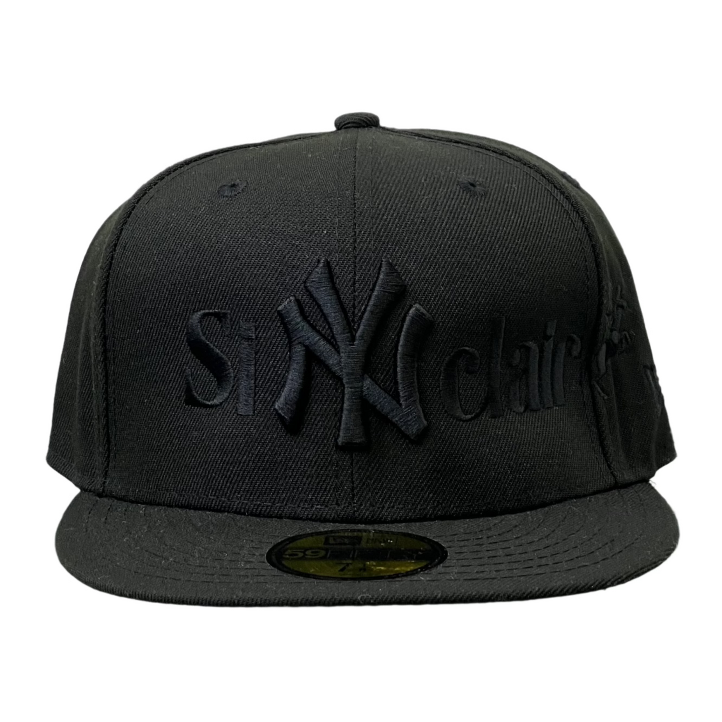 Sinclair New Era New York Yankees Fitted Hat Black/Black