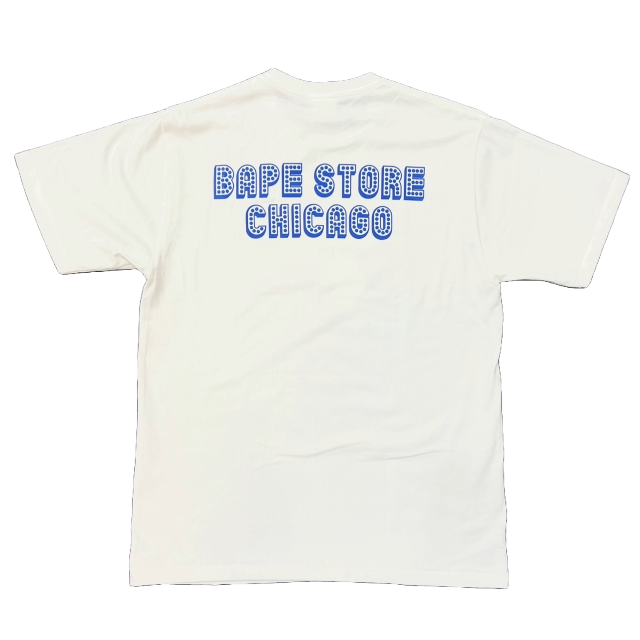 BAPE Store Chicago Ape Head Tee White