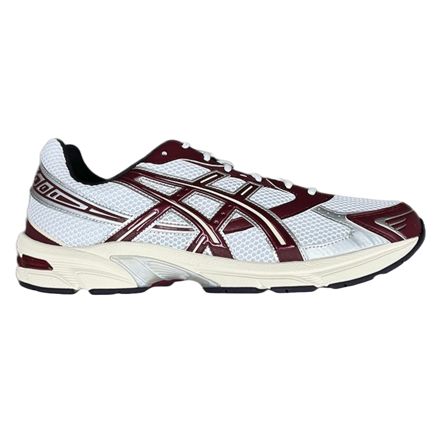 ASICS Gel-1130 White Maroon Banner