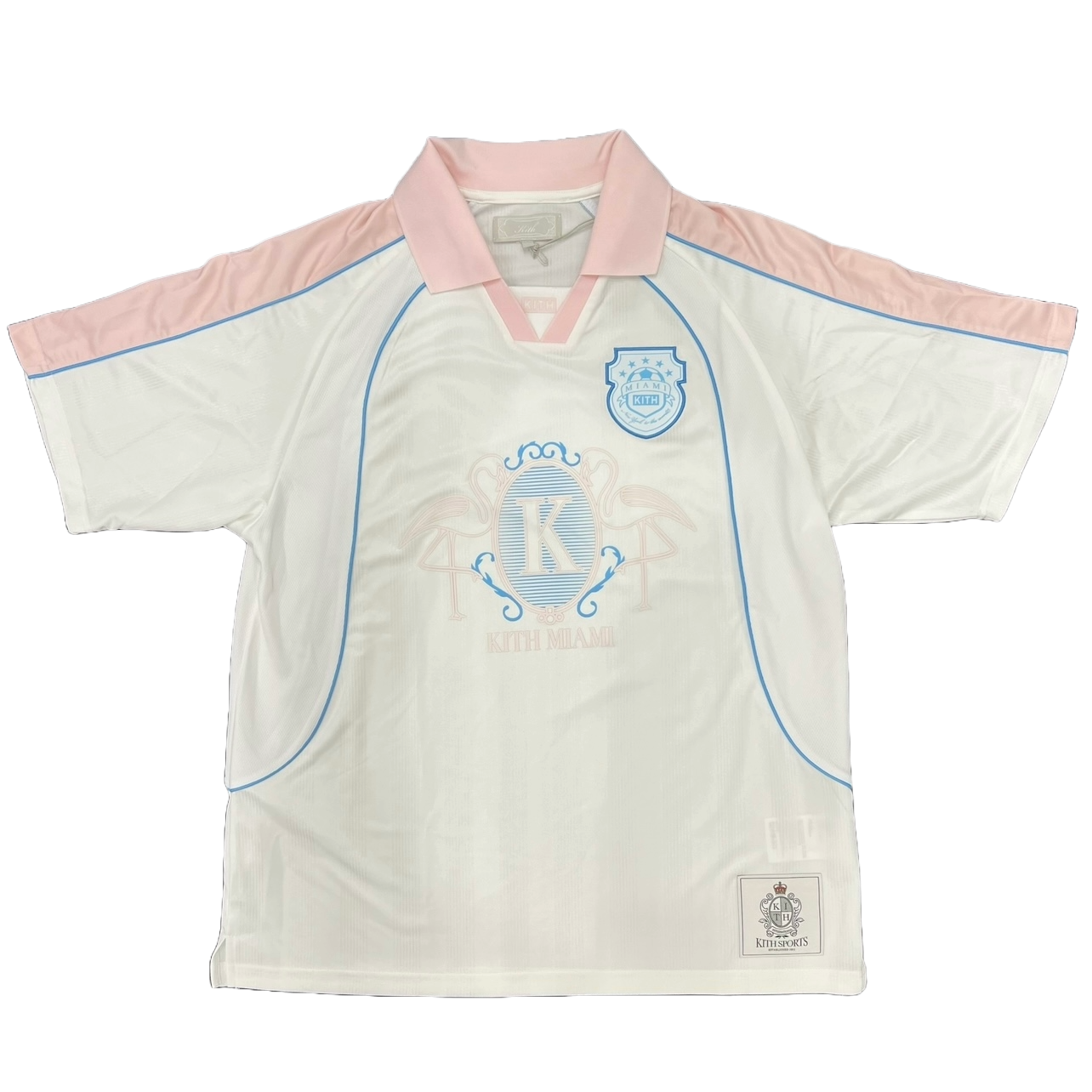 Kith Miami Exclusive Soccer Jersey White