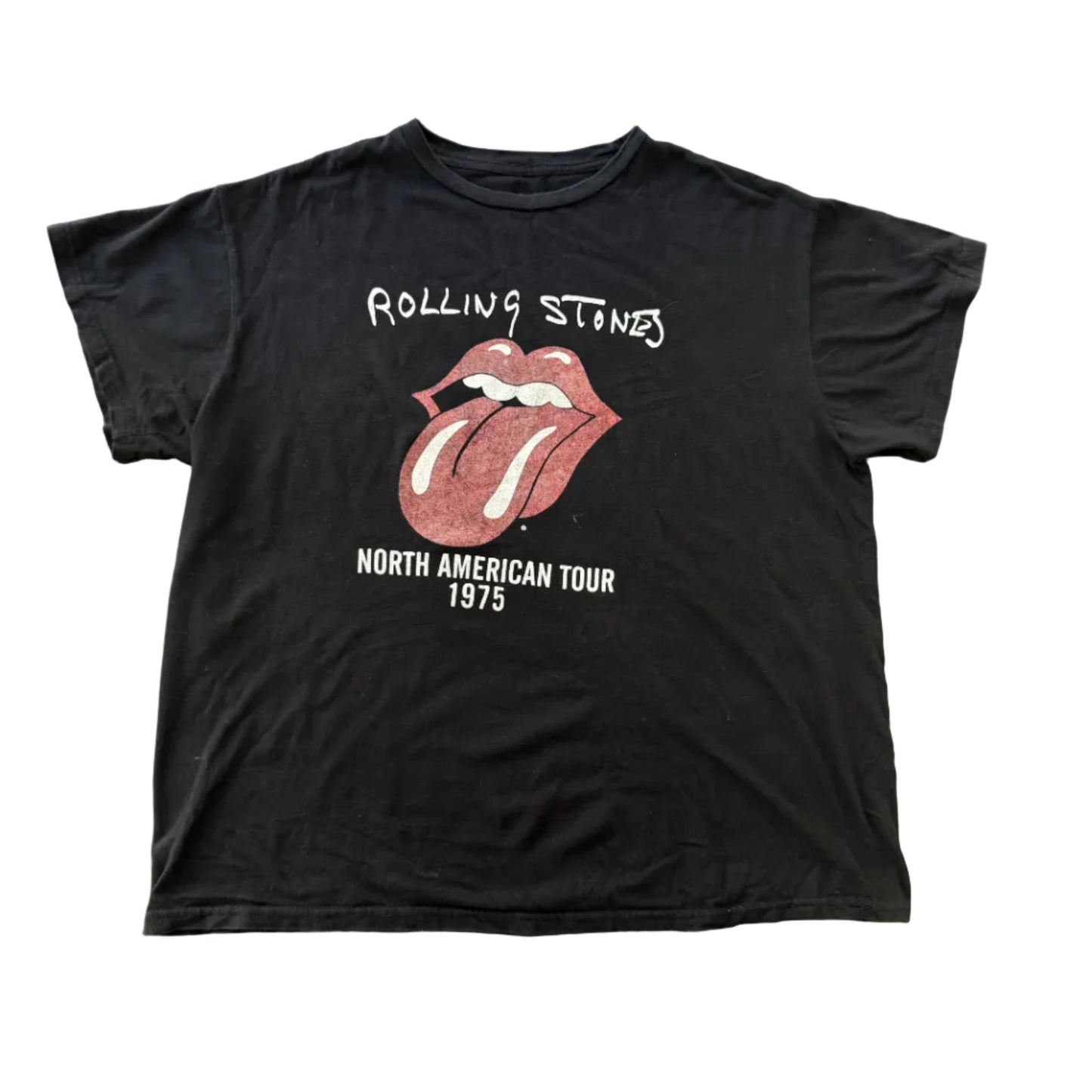 Vintage Rolling Stones Tour T-Shirt Black