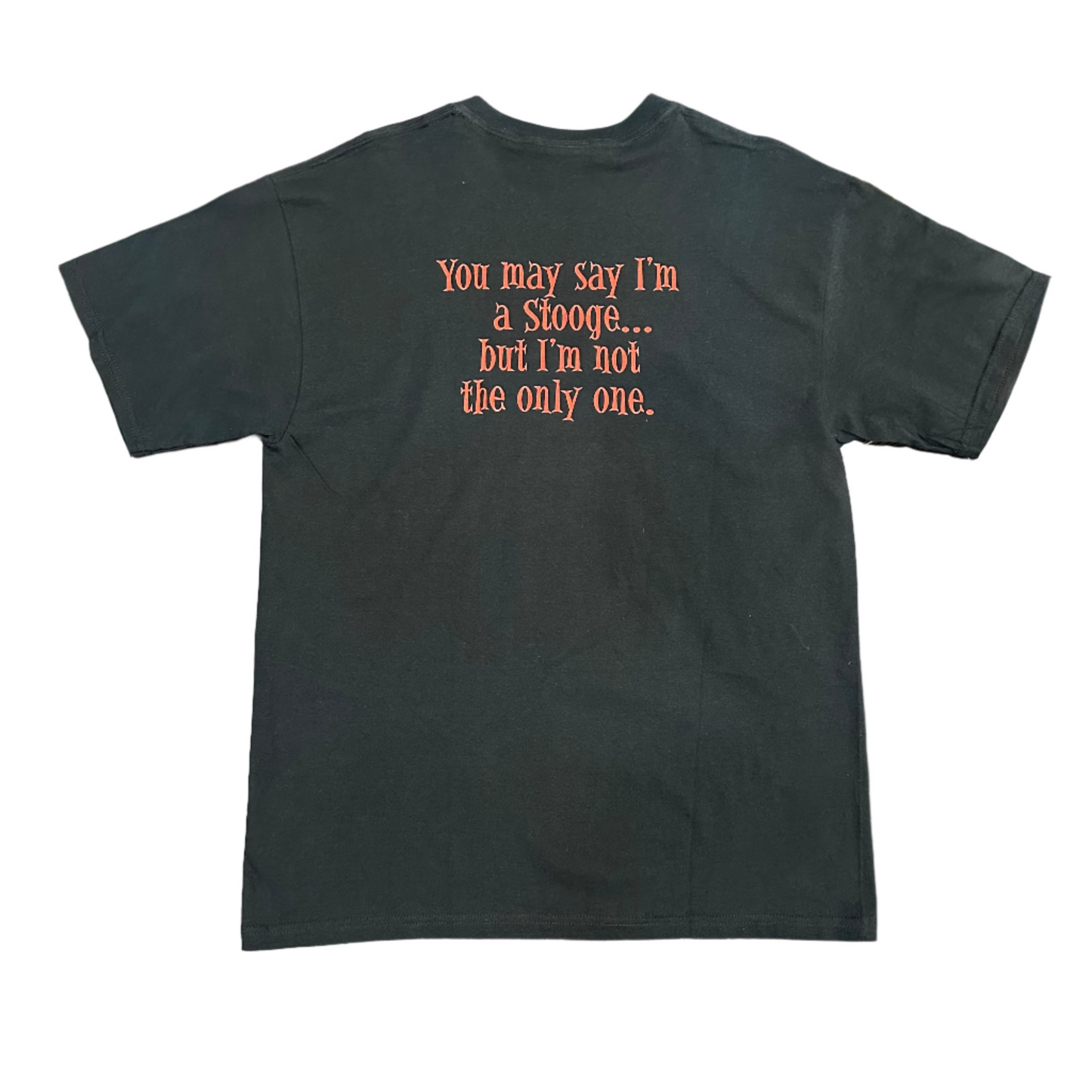 Vintage Curly John Lennon Stooge T-Shirt Black