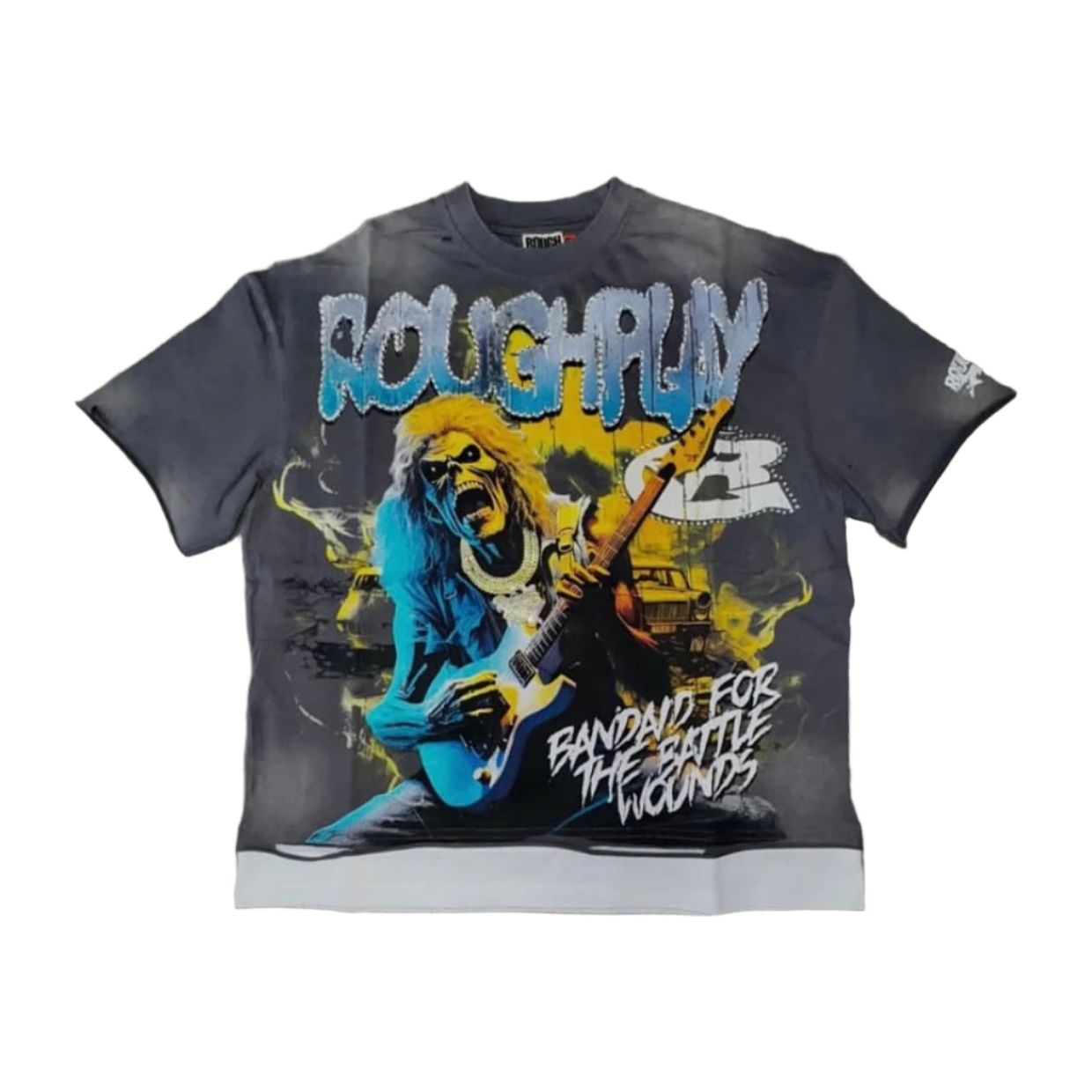 RoughPlay Rock Out T-Shirt Grey