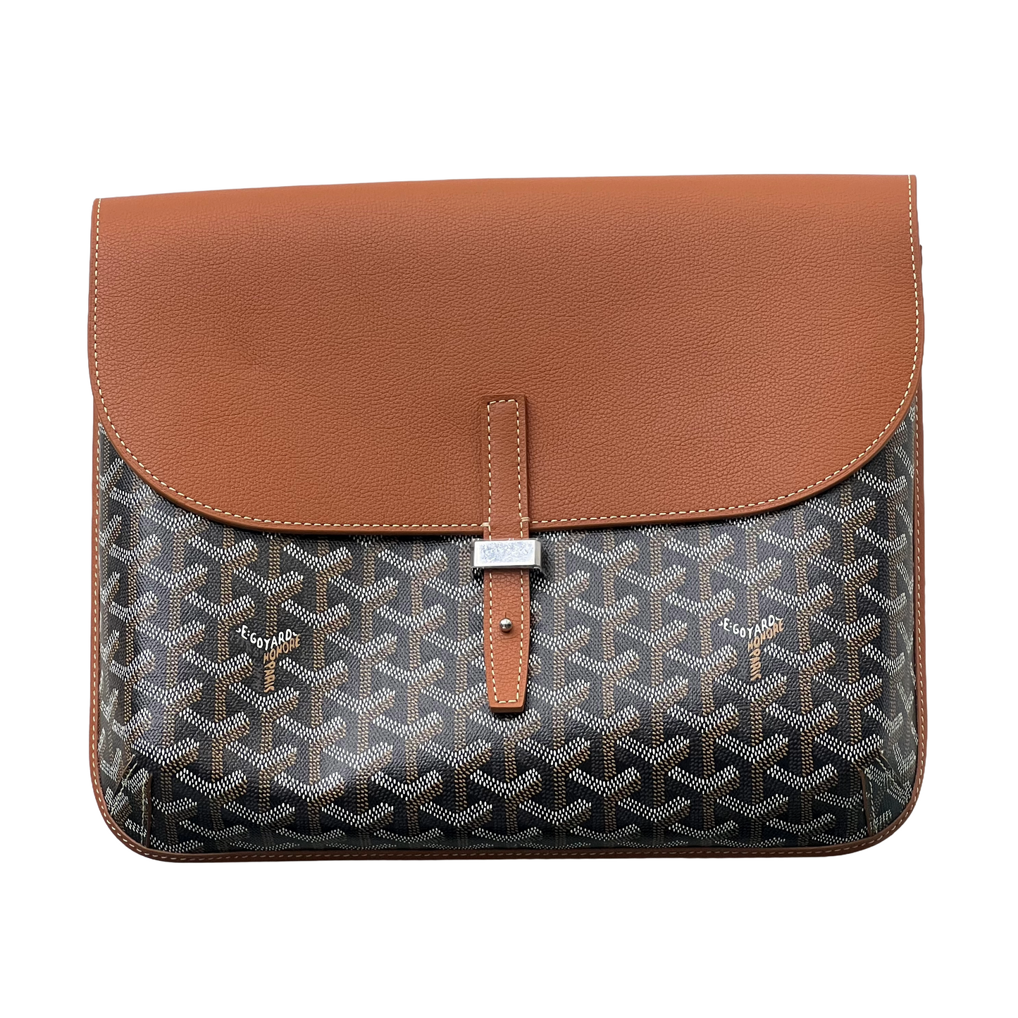 Goyard Coursier Messenger Bag Black & Tan