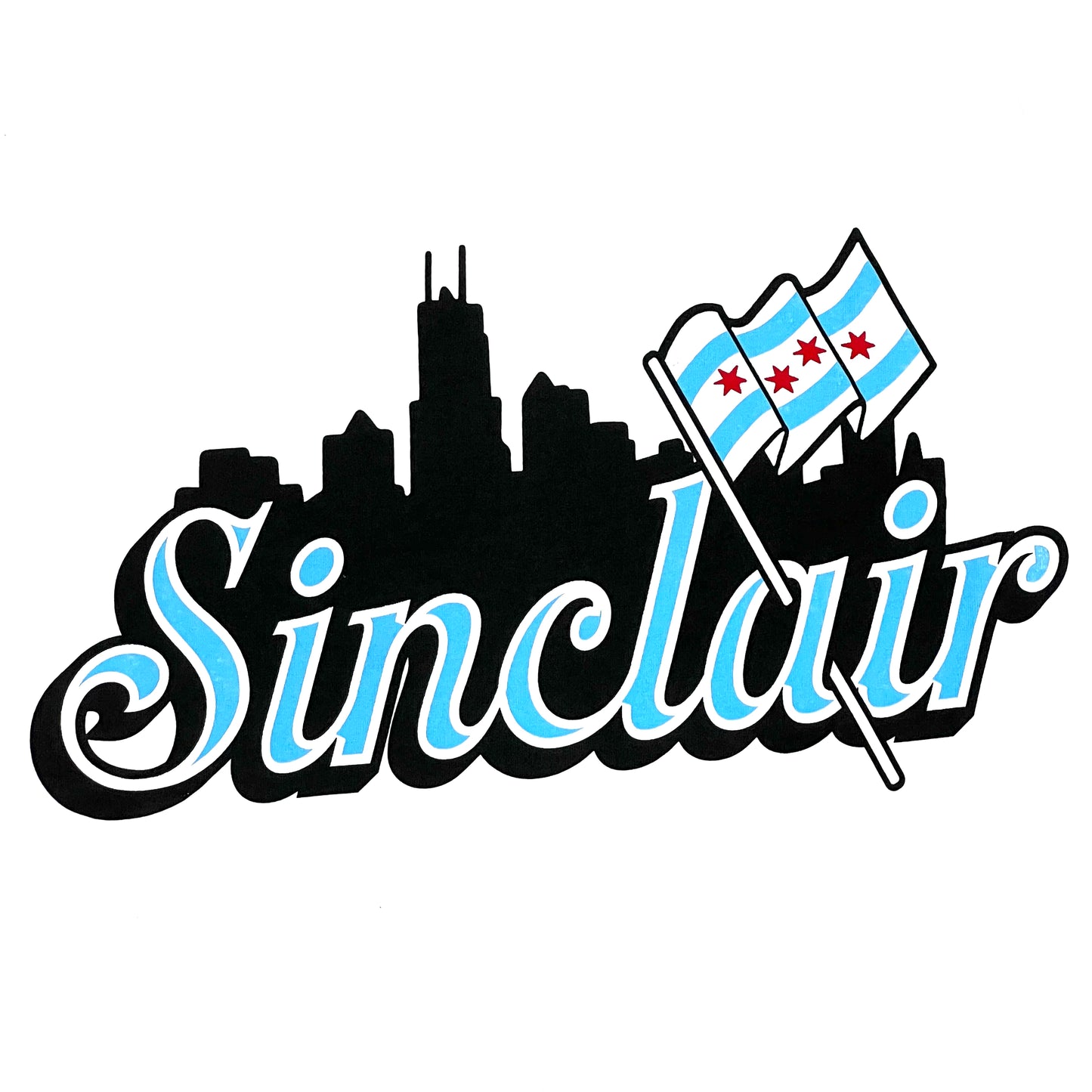 Sinclair Chicago Pop-Up Exclusive Tee White