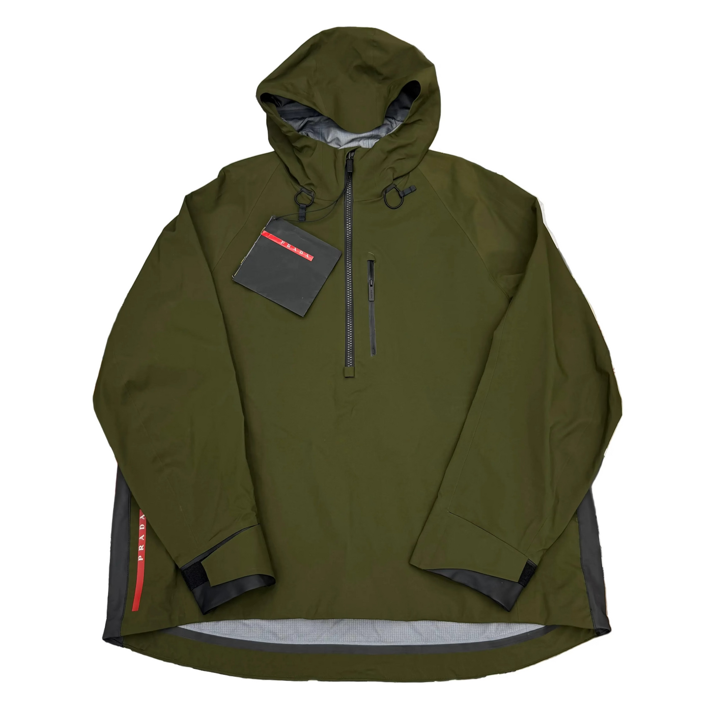 Prada Caban Gore-Tex Jacket Military Green