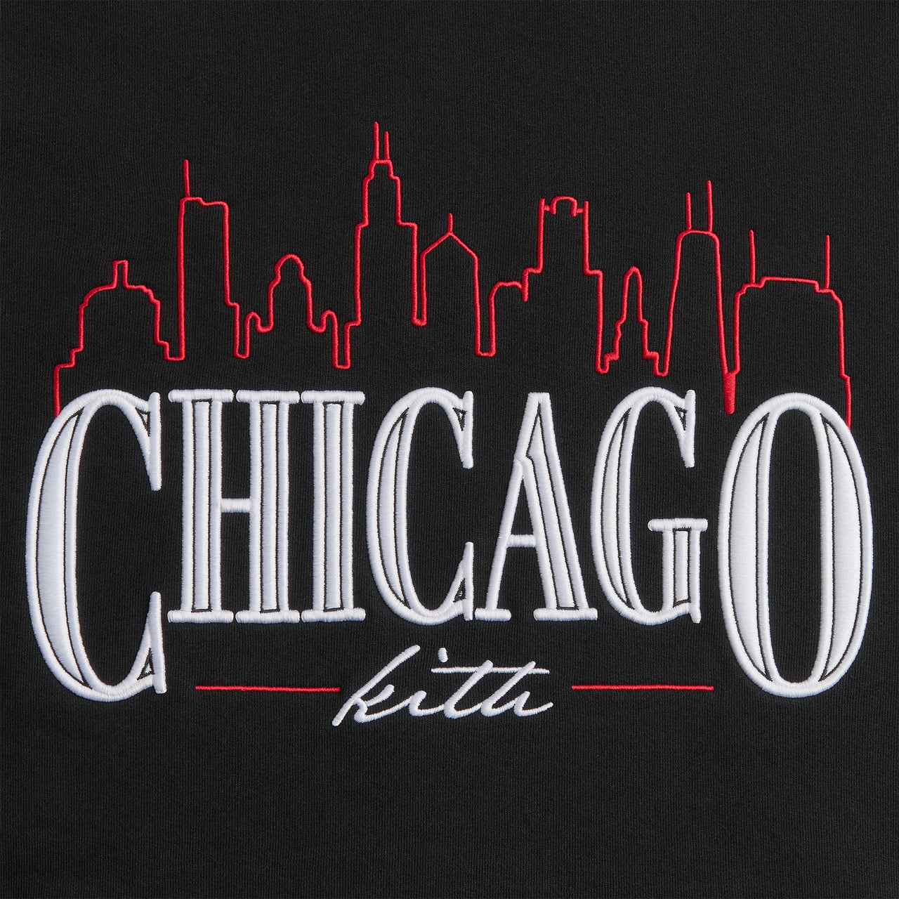 Kith Chicago Nelson Hoodie Black