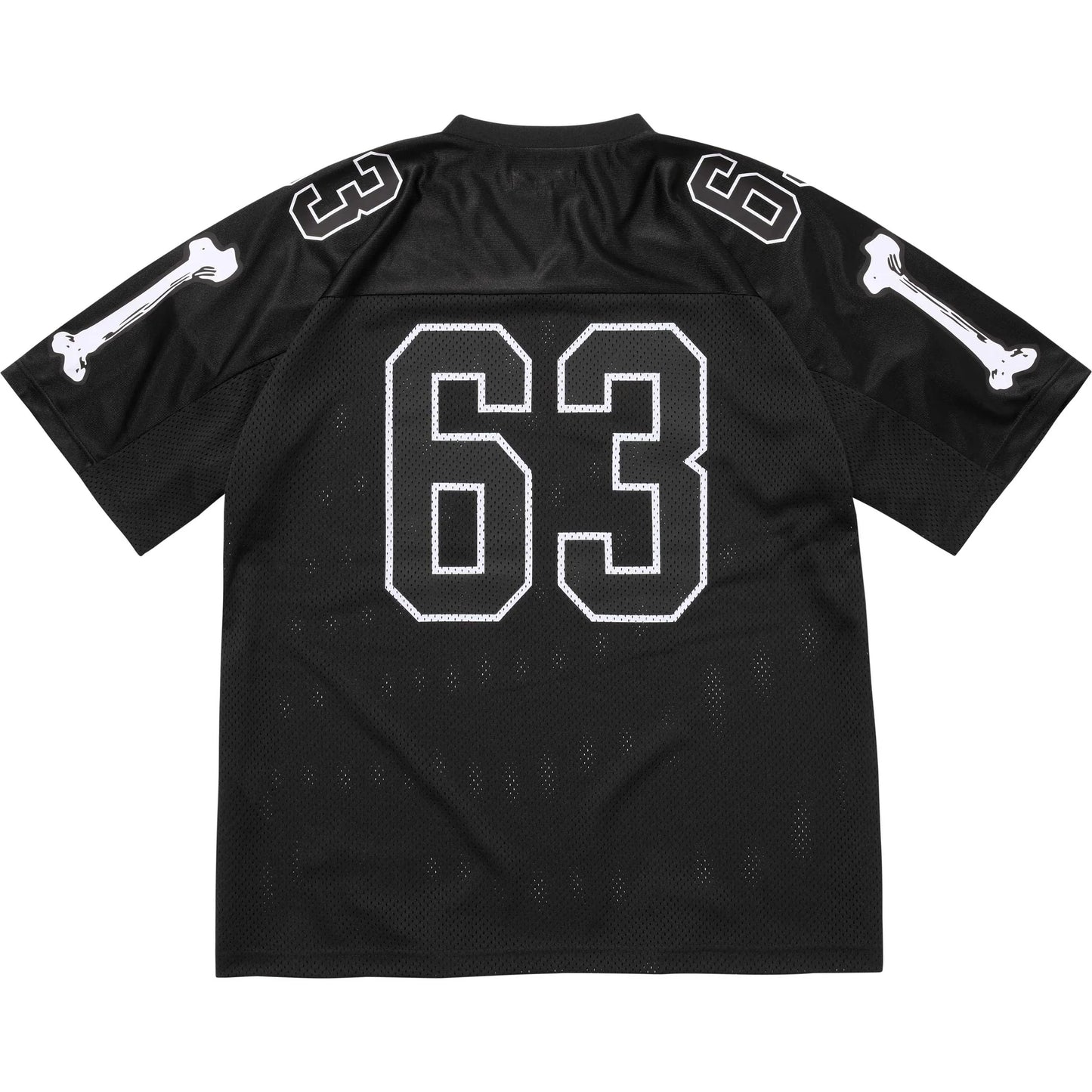 Supreme Bones Football Jersey Black
