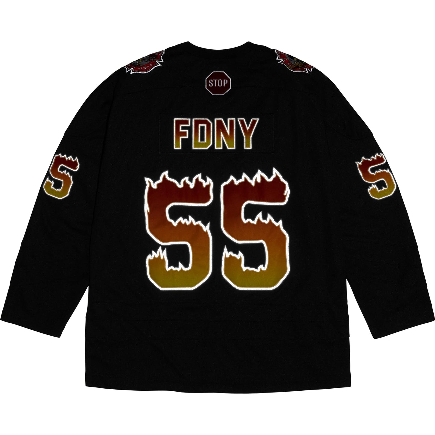Supreme FDNY Hockey Jersey Black