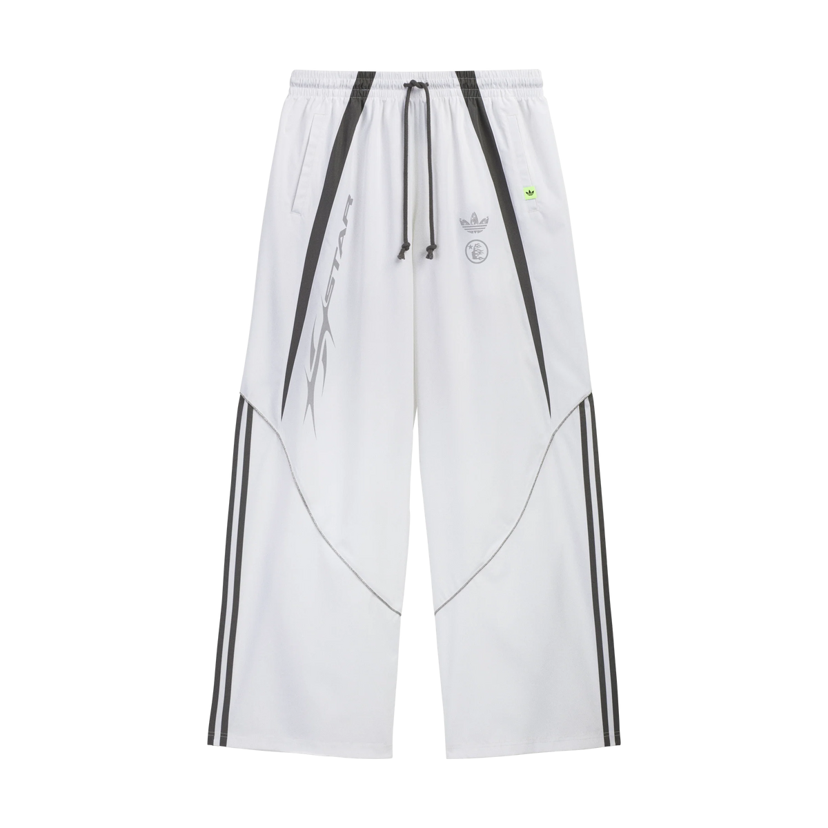 Hellstar x Adidas Track Pants White