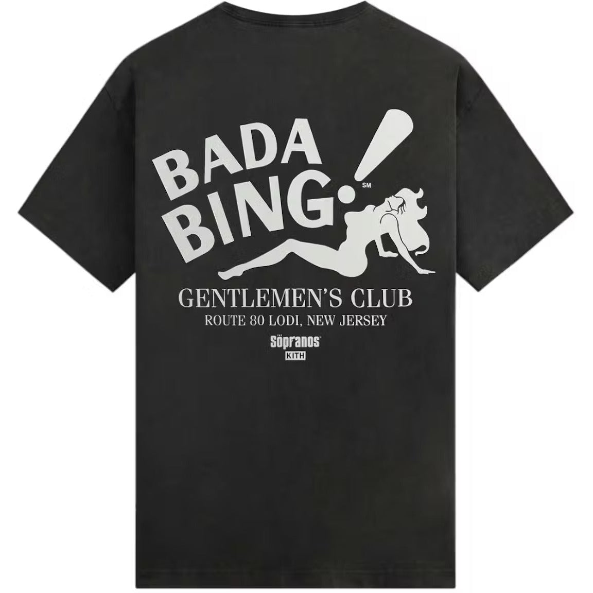 Kith for The Sopranos Bada Bing Vintage Tee Black