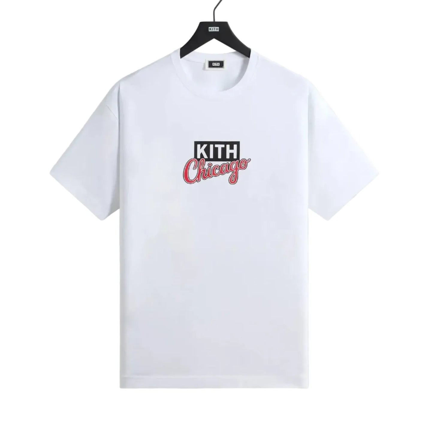 Kith Chicago Classic Logo Tee White