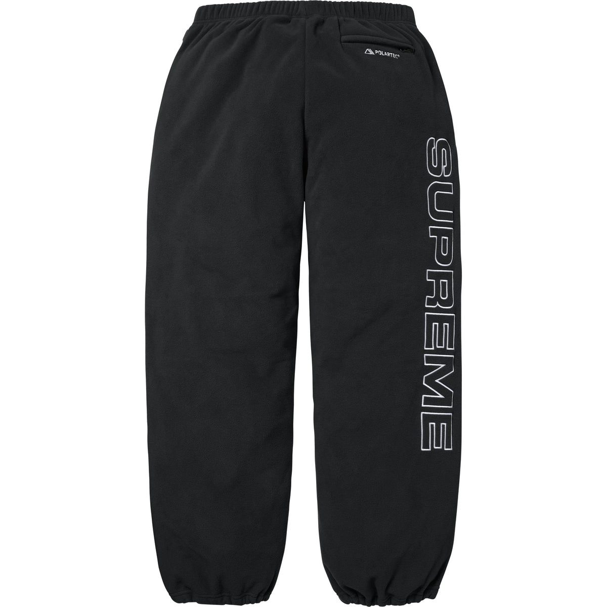 Supreme Spellout Embroidered Polartec® Pant Black
