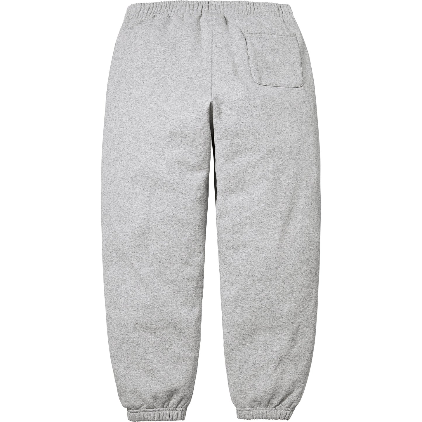 Supreme Satin Appliqué Sweatpant Heather Grey (SS26)