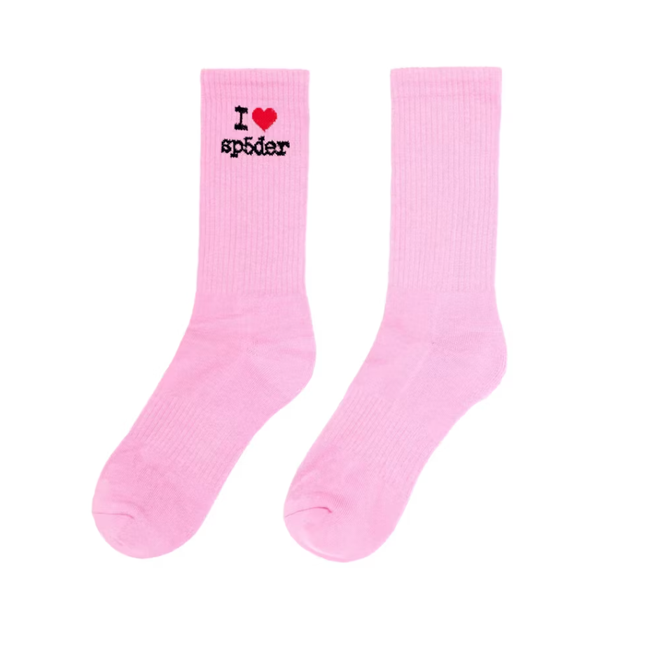 Sp5der Souvenir Sock Pink