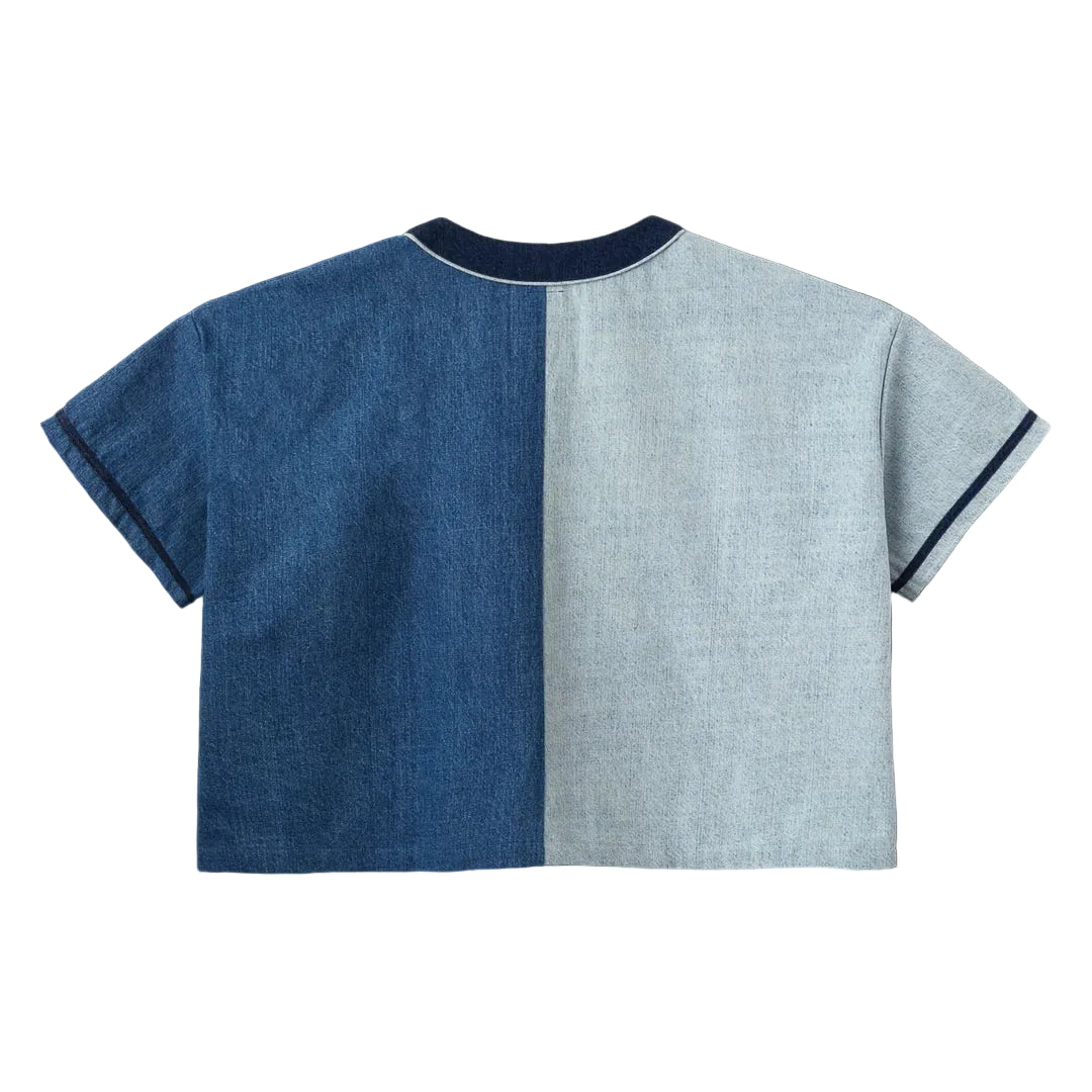 GV Gallery Two Tone Denim Jersey