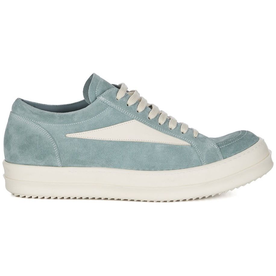 Rick Owens SS25 Hollywood Vintage Low Sneakers Mouthwash/Milk/Milk