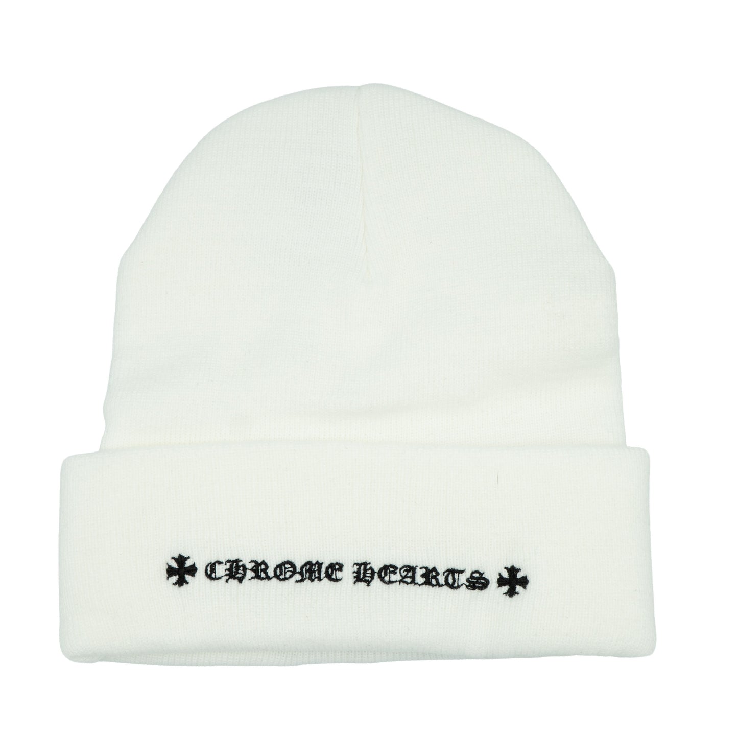 Chrome Hearts Watch Cap Beanie White/Black