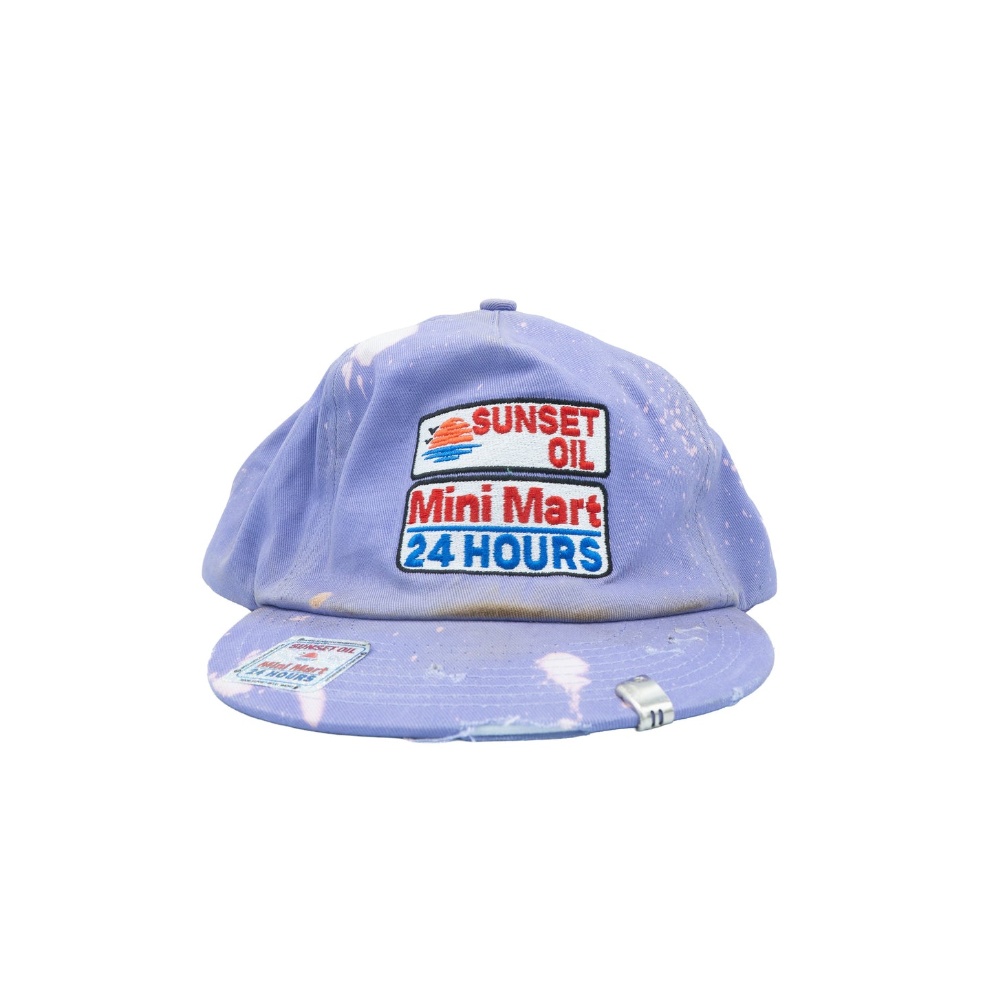 Sunset Oil Mini Mart Bleach Day Hat Lilac