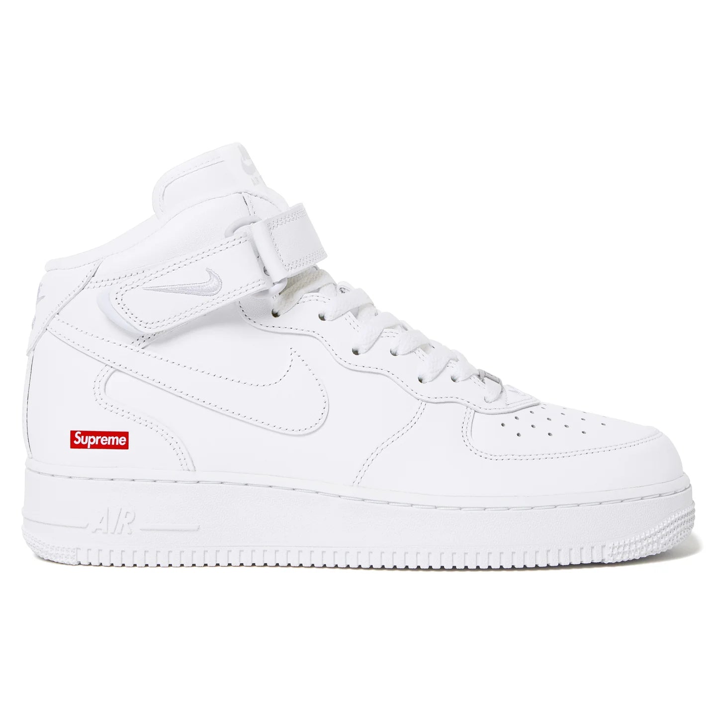 Air Force 1 Mid Supreme White main image 1