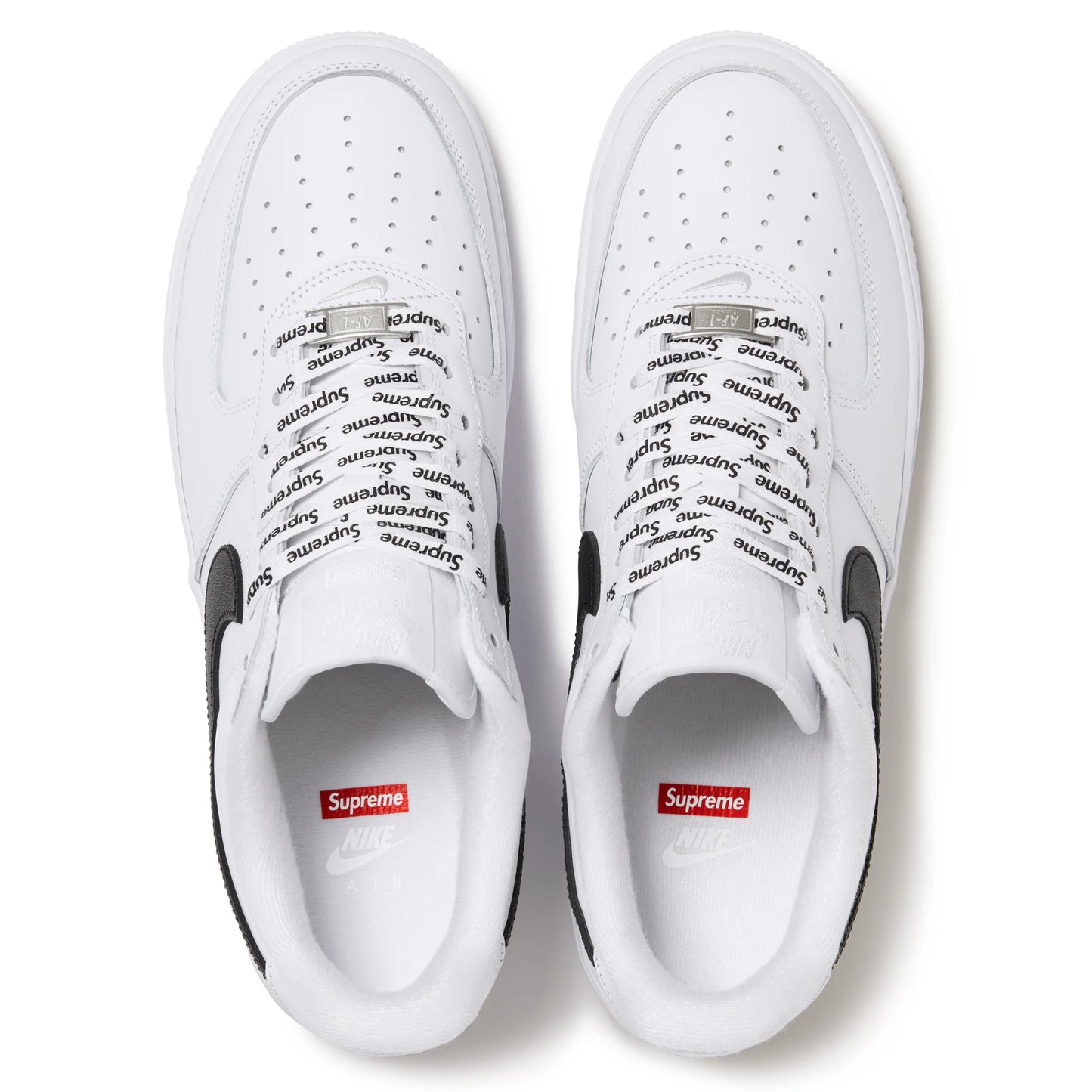Nike Air Force 1 Low Supreme White Black