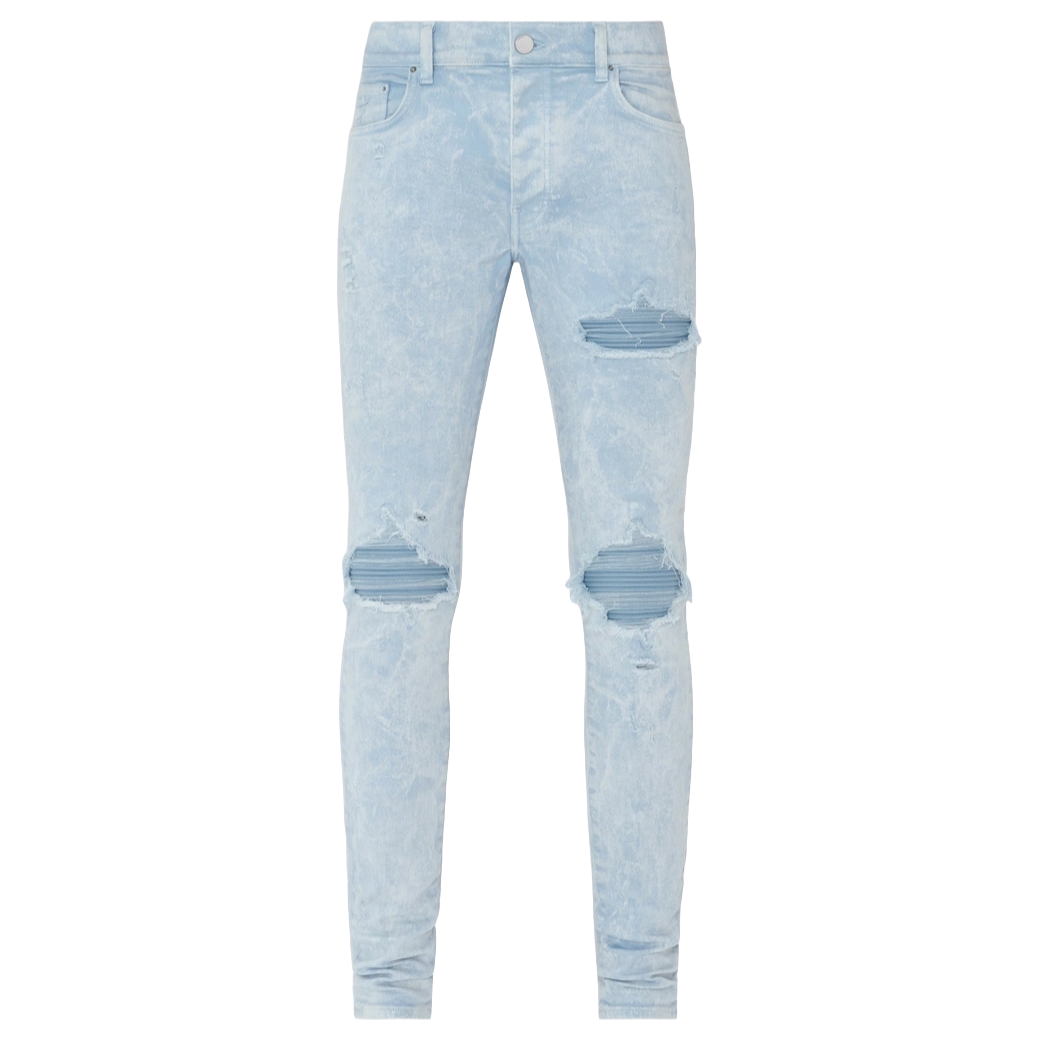 Amiri Mineral Wash MX1 Baby Blue