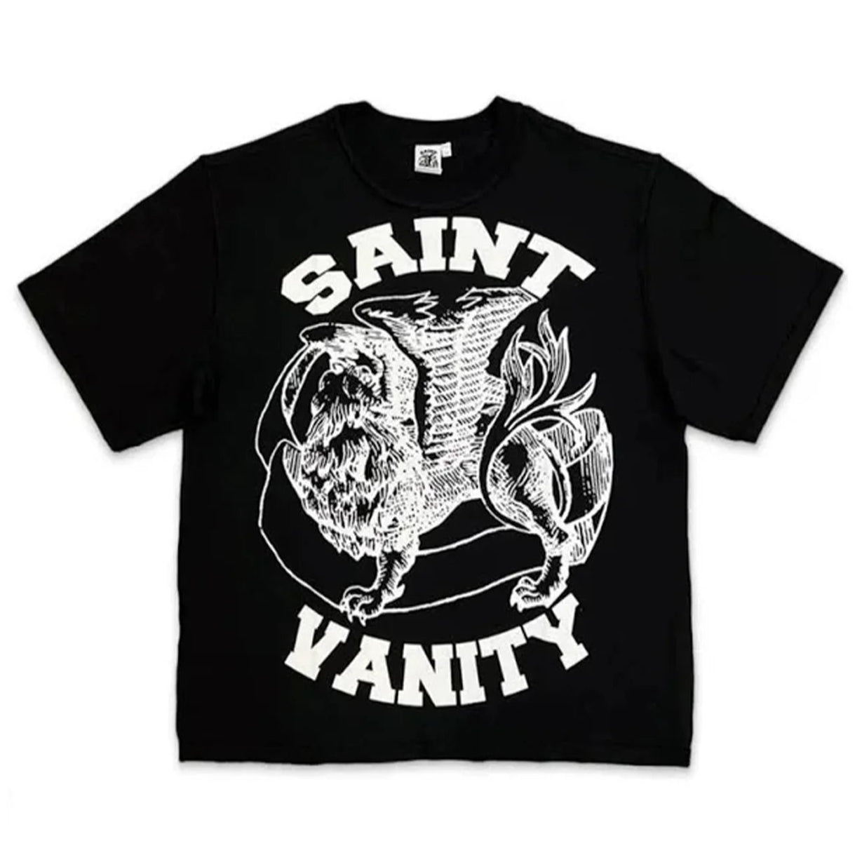 Saint Vanity Griffin Tee Black/White