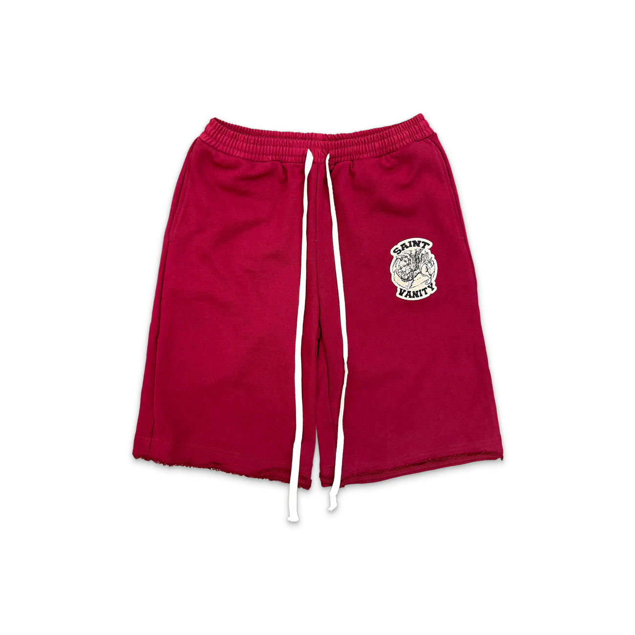Saint Vanity Uniform Shorts Burgundy