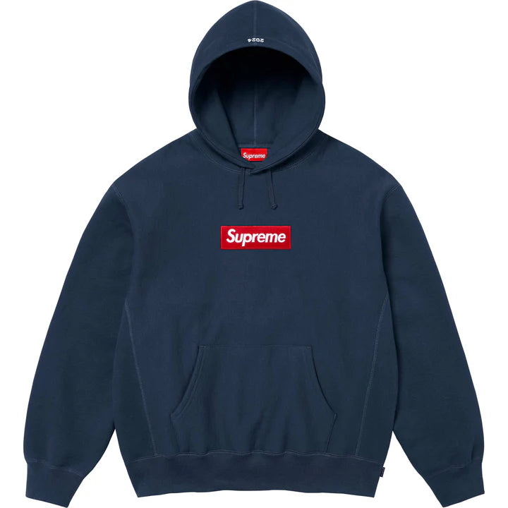 Supreme Box Logo Hooded Sweatshirt (FW24) Navy – Endless Supply Supreme Box Logo Hooded Sweatshirt (FW24) Navy – Endless Supply