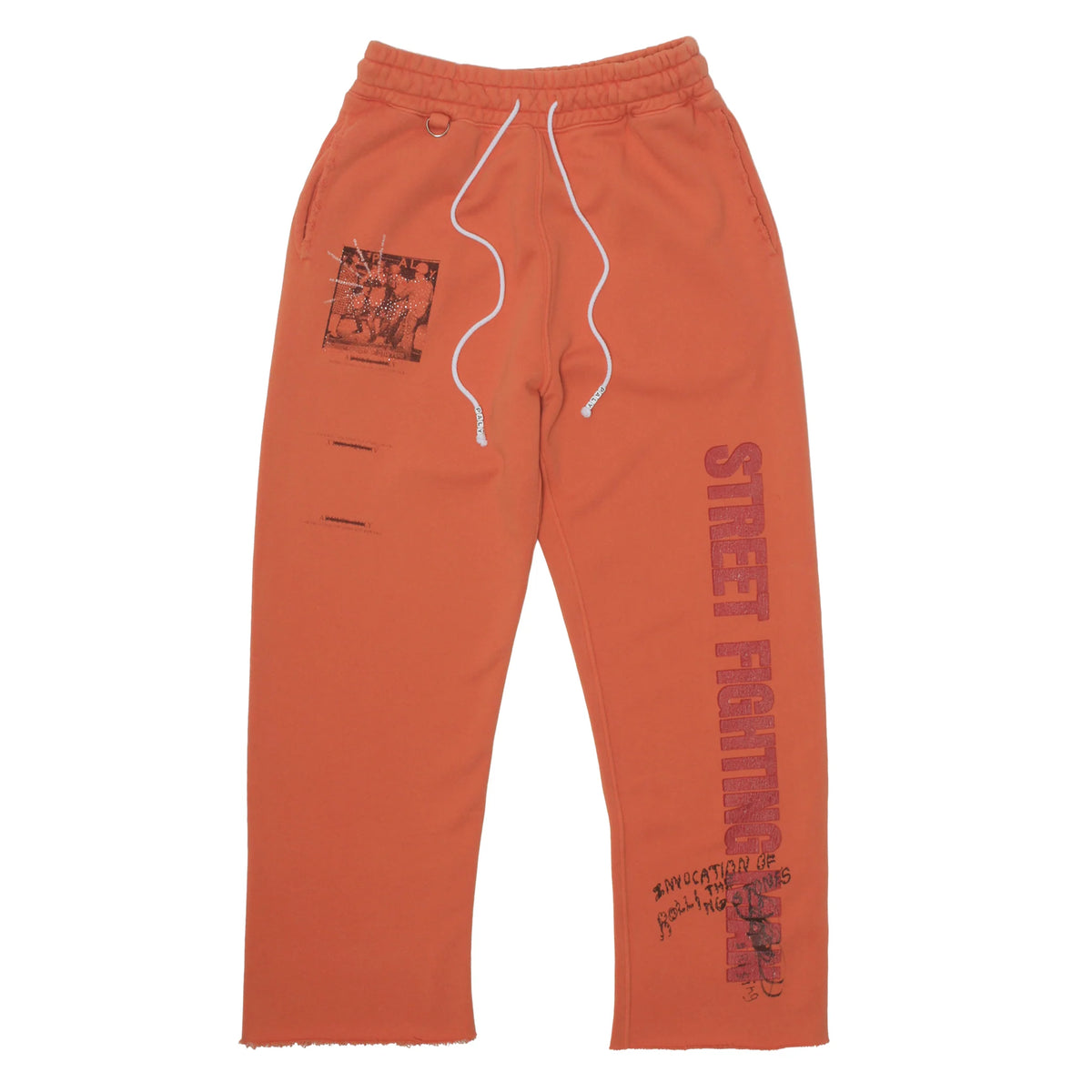 Paly Hollywood Rolling Stones No Expectations Sweatpant Orange