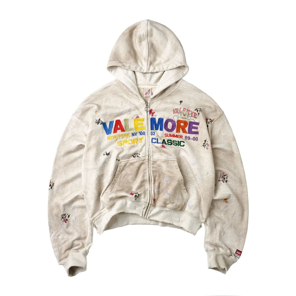 Vale Forever Sunday Zip Up White