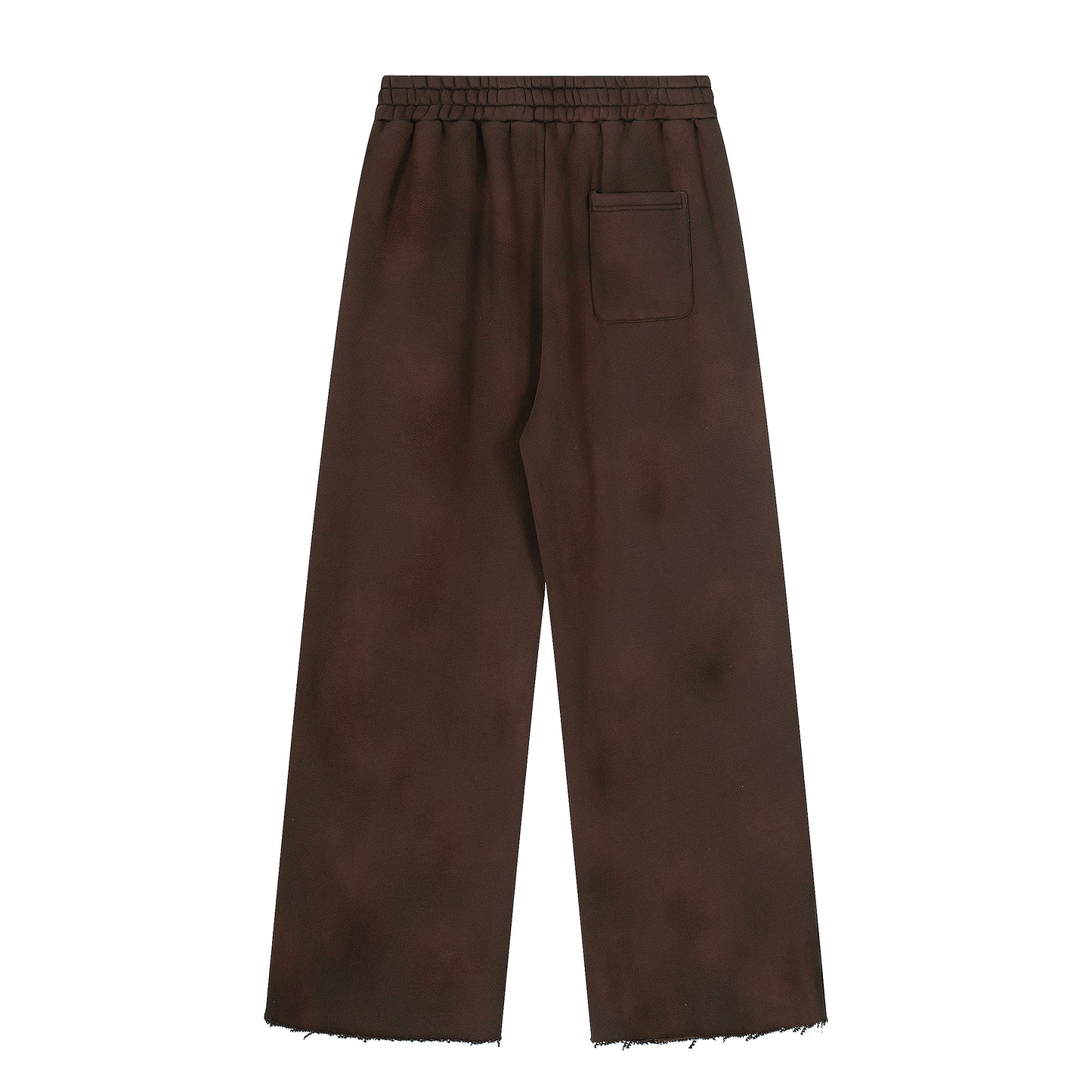 Thirteen Studios Embroidered Logo Relaxed Sweatpant Brown